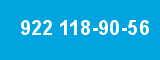 922 118-90-56